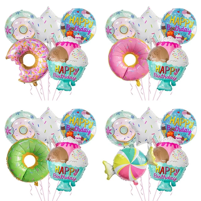 12 Palloncini Foil Margherita - Decorazioni Feste Bianco E Giallo, 3 Misure (50cm, 72cm, 110cm) - Foto 12