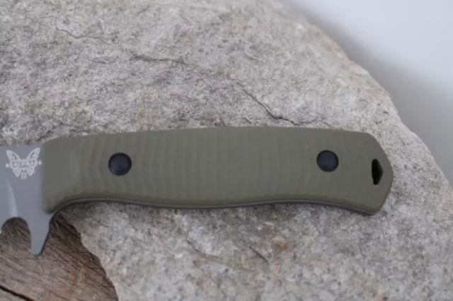 Benchmade 539GY ANONIMUS CruWear OD Green G10 Messer 3