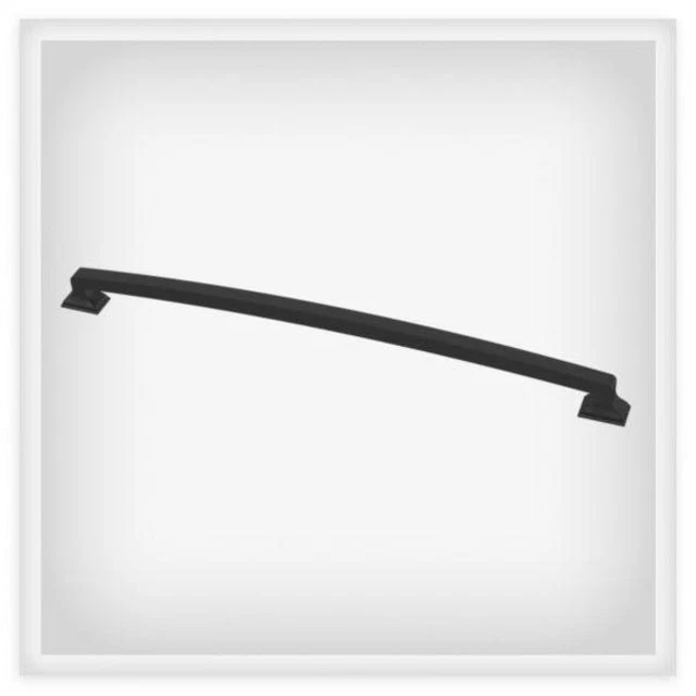 Liberty Hardware P34930C Classic Edge 12" Center to Center - Black