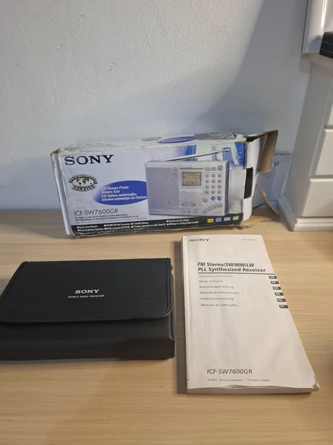 Radio portable FM/AM Sony ICF-M260L / worldwide shipping