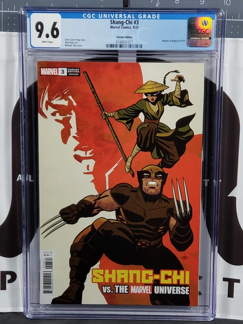 Shang-Chi #3 CGC 9.6 *1st App ZHILAN*Cho Variant Cover 1:50*Marvel Comics 2021*