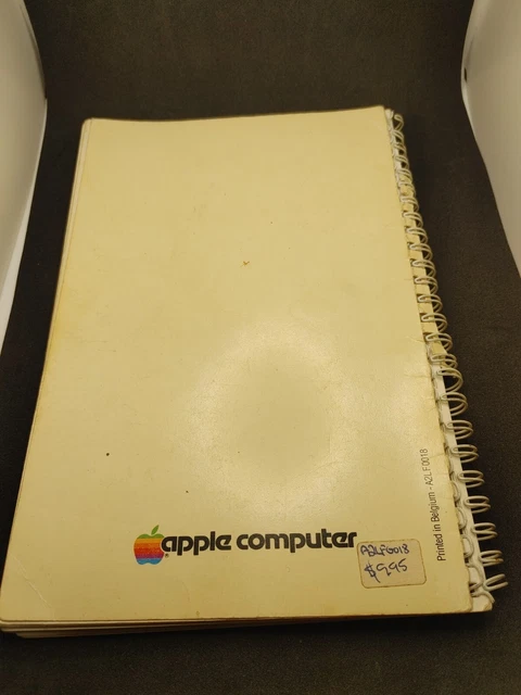 APPLE II APPLESOFT Guide Pratique du BASIC Etendu FRENCH MANUAL $17.89 ...