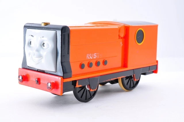 THOMAS & FRIENDS TOMY Plarail Trackmaster Rusty 2005 Rare Train used ...