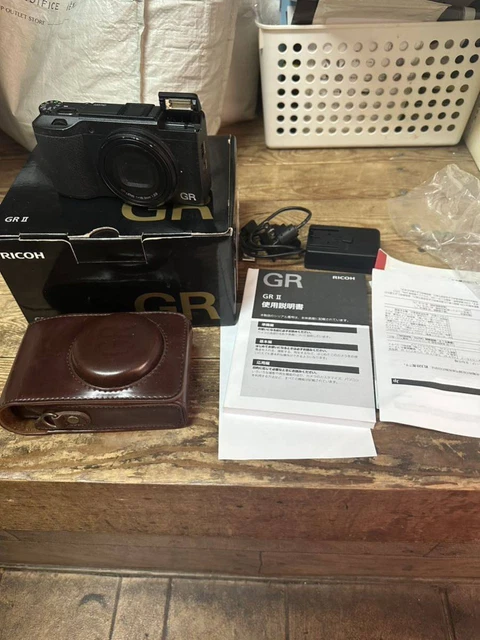 Ricoh GR II Compact Digital Camera 16.2MP used working from japan