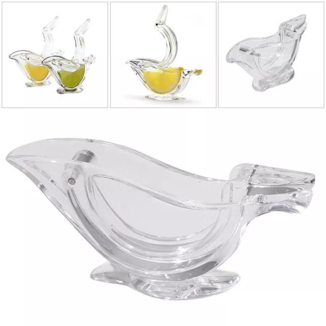 Acrylic Lemon Juicer with Elegant Bird Design Enhance Your Cooking Experience