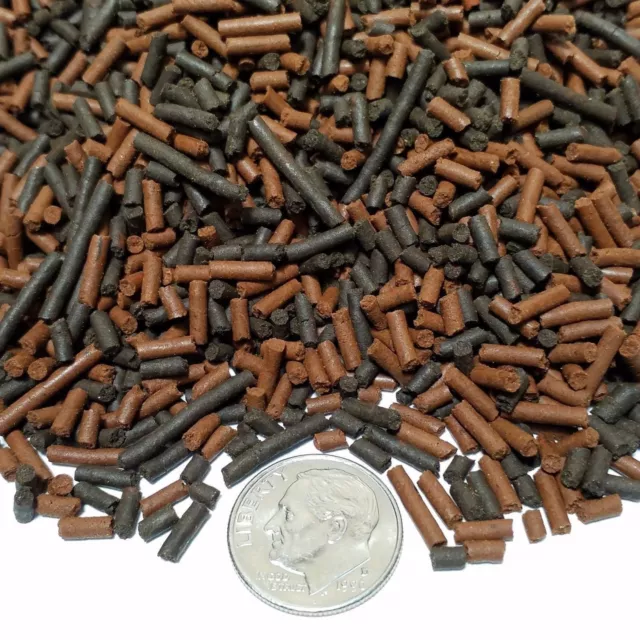 Blackworm & Earthworm Mix Sinking Micro Sticks (1/16" x 1/4")