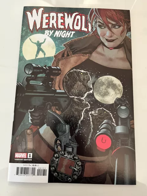 WEREWOLF BY NIGHT  #1 ADAM HUGHES VARIANT (2023) Marvel Comics Dracula MCU