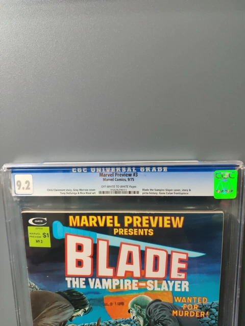 Marvel Preview 3 CGC 9.2 First Appearance Of Afari 2