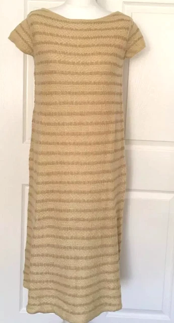 ZARA KNIT DRESS WITH CONTRAST DETAIL WITH WOOL~ GOLDEN ~ S (see measurements) 21.49 - PicClick UK ZARA KNIT DRESS WITH CONTRAST DETAIL WITH WOOL~ GOLDEN ~ S (see measurements) 21.49 - PicClick UK