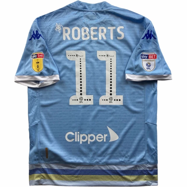 Maillot Leeds United 3ème Kappa 2019/2020 – Édition 100 Ans, Taille L Adulte, Excellent état