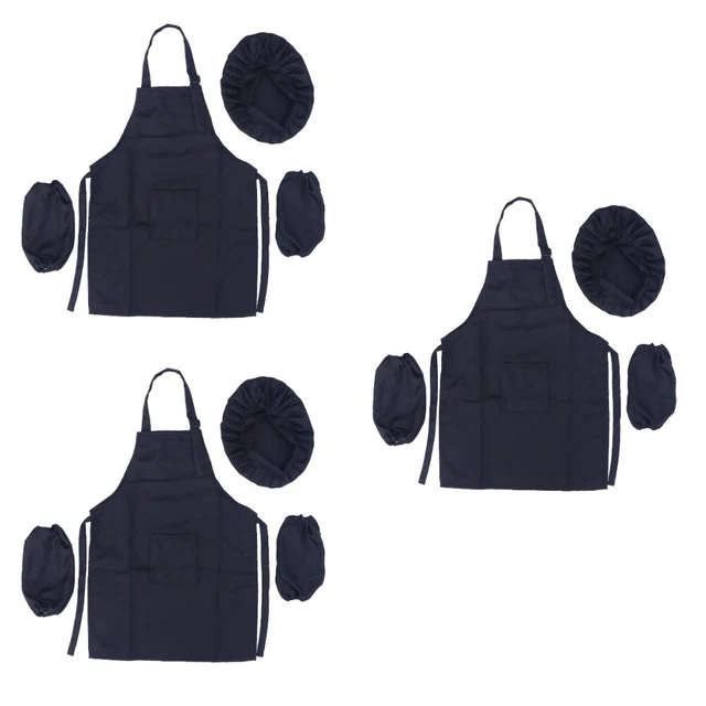 9 piezas Delantal Durable Traje Para Aprender Cocina Niños Juegos Cocinar