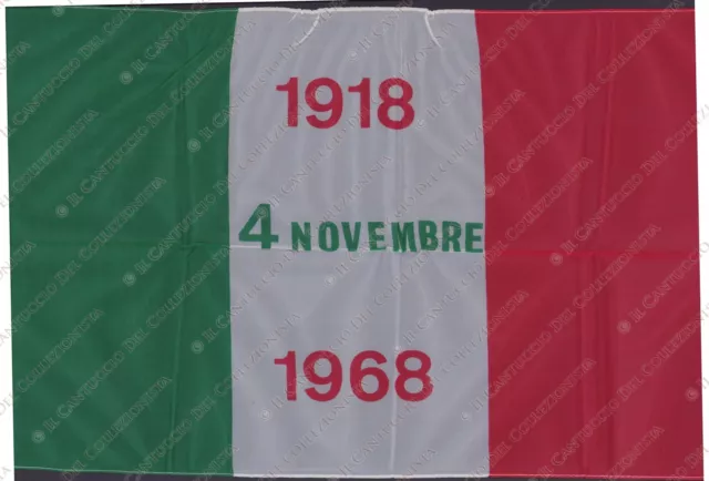1918-1968 4 Novembre Cinquantenario Vittoria guerra Bandiera Italiana Politica