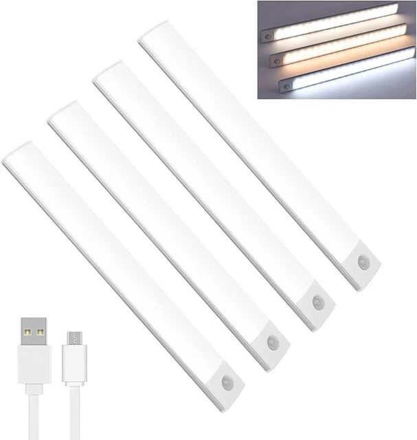 Faretto LED Esterno 100W Con Sensore Movimento - IP65 Impermeabile - Luce Bianca 6000K - 4 Pezzi - Foto 6