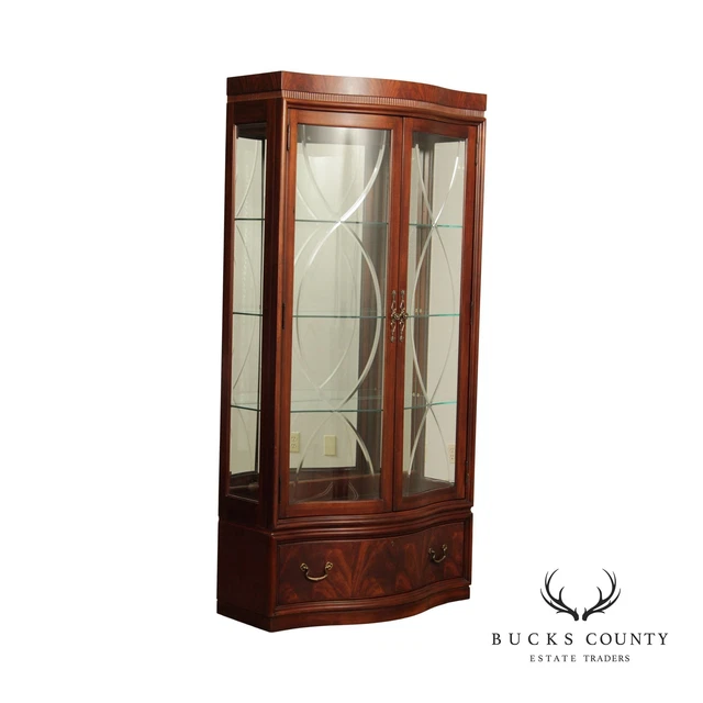 THOMASVILLE BOGART COLLECTION Mahogany TwoDoor China Display