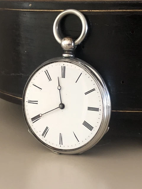 lot 75 ancienne montre gousset argent a clé