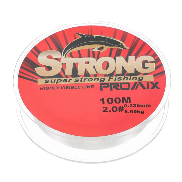 100 M cuerda de pesca cuerda de pesca trenzada cuerda de nailon exterior tejido