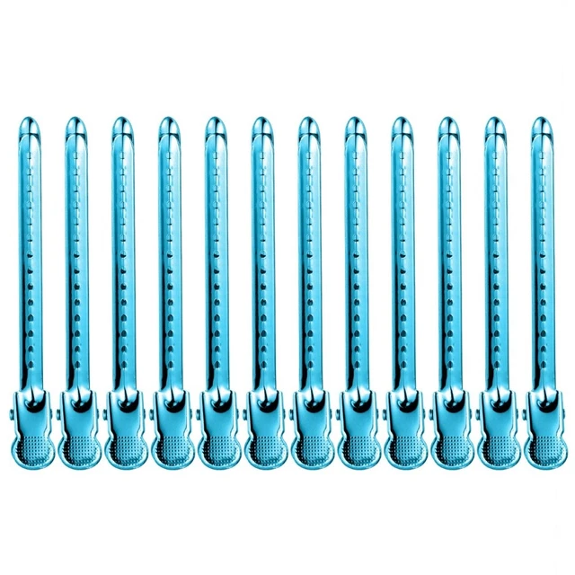 12 PIEZAS Clips Divisores Cuenca de Pato Abrazadera Peinado Clips Horquilla Peluquería