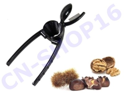 Chestnut Clip Nut Cracker Acciaio Inox Taglia Castagne Pinza per Castagne Apri Pela Castagna Opener Schiaccianoci Pecan Clip Taglia Castagne in Acciaio Incidi Schiaccia Castagne 
