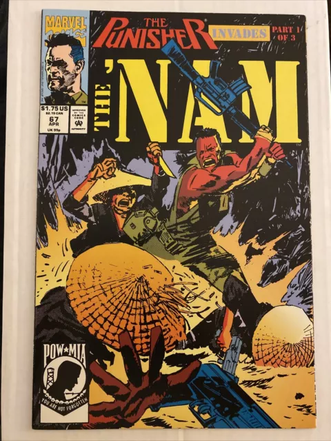 The 'Nam #67 - April 1992 Marvel - Vietnam War - The Punisher