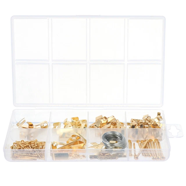 Anschließen Nagelzubehör -Kits Rahmen Zum Aufhängen Golden Eisen