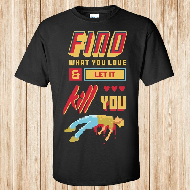 Love Kill T-Shirt Retro-Stil