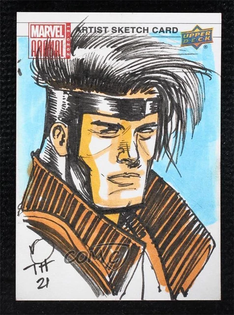 2020-21 Upper Deck Marvel Annual Sketch Cards 1/1 Brad Voth #SKT Auto 1no