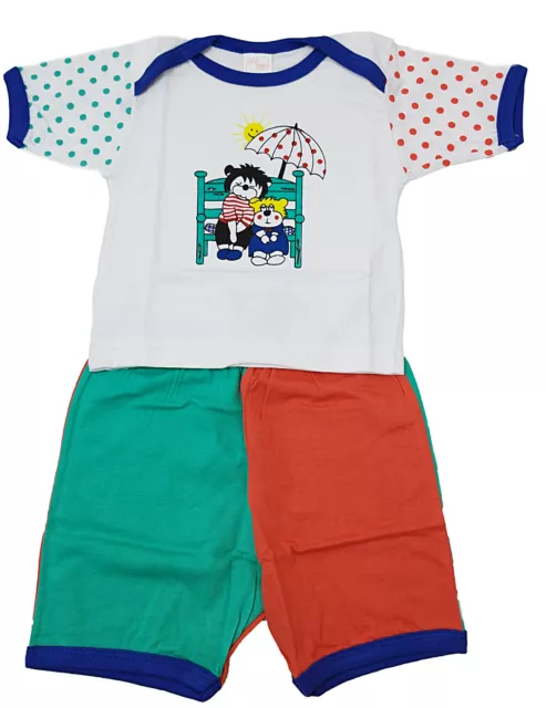 Children Shirt Shorts 2-tlg. Trousers Kombi-Teil Baby short Sleeve Boys Cotton