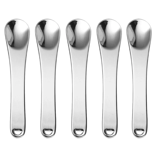 5 Pcs Zinc Alloy Cosmetic Beauty Spoon Roller Face Eye Massage Device