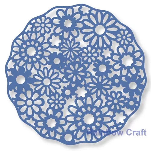 Couture Creations Ornamental Lace Dies - Daisy Doily