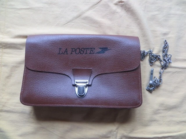 ANCIENNE SACOCHE DE Facteur - en cuir EUR 50,00 - PicClick FR