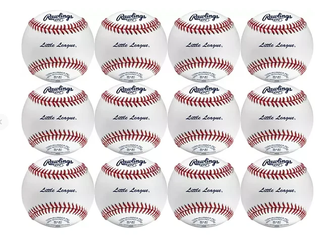 Rawlings Little League RLLB1 Baseballs - 12 Pack