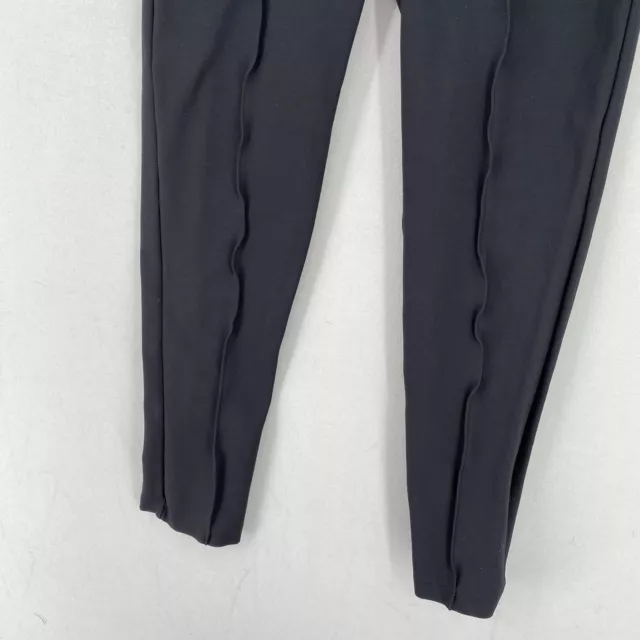Lilly Pulitzer Travel Stretch Ponte Pants Leggings Size Small Black Pull On 3