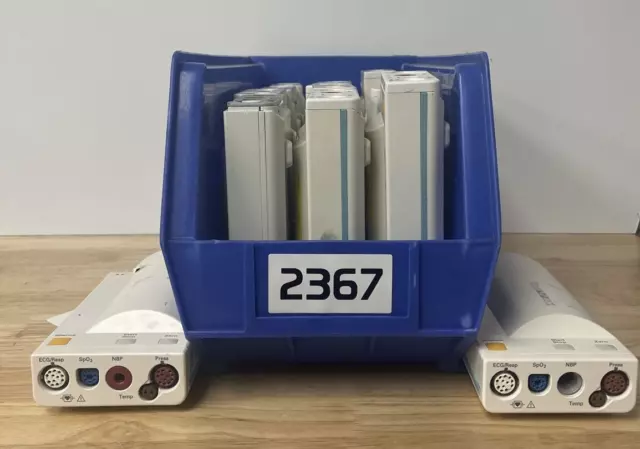 Philips M3001A Patient Data Modules Lot Of 14 PARTS UNITS (2367)