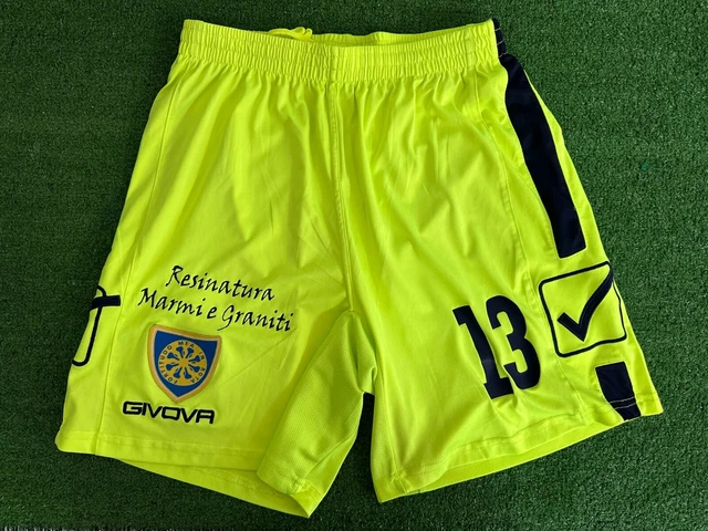 Short De Match CARRARESE Numéro 13 - Porté Sur Le Terrain - Collection
