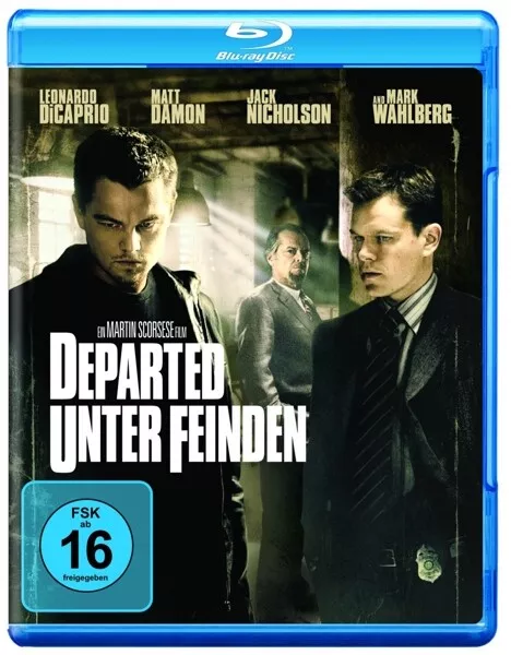 Departed: Unter Feinden-Leonardo Dicaprio,Matt Damon,Jack Nicholson Blu-Ray Neuf
