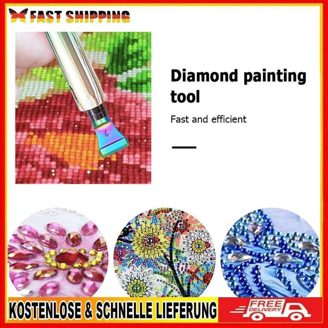 4 Bohrer + 7 Bohrer + 10 Bohrer DIY Farbe Diamanten Zeichenwerkzeug Spitze Bohrs