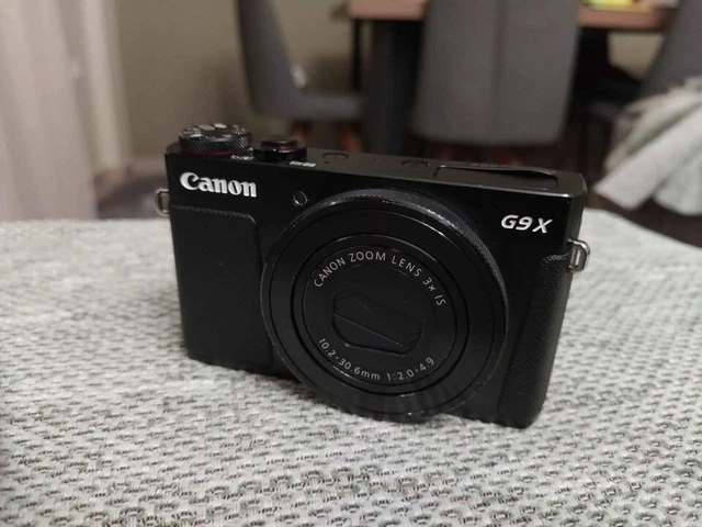 Canon PowerShot G9 X 20.2 MP Digital Camera - Black