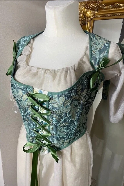 Corsetto Wench top basco 36"" busto. Costume Steampunk, Wiccan, Dickens