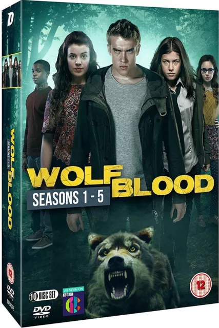 WOLFBLOOD 1-5 (2012-2017): COMPLETE TV Seasons Series - NEW Eu Rg2 DVD not US