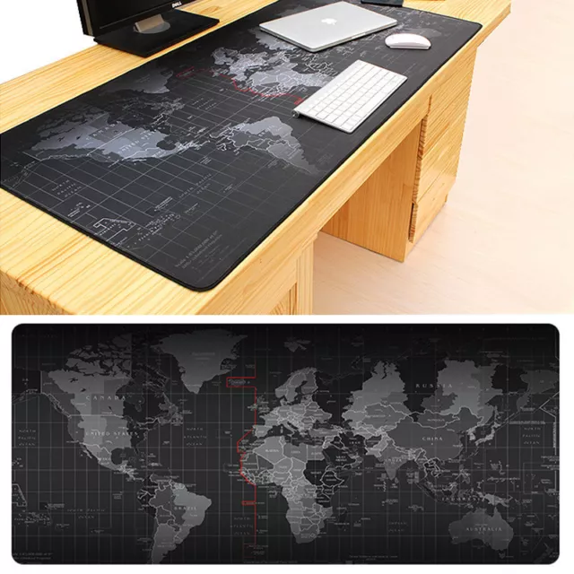 2018 New  World Map Mouse Pad Large Pad for Mouse Notbook Computer Gaming