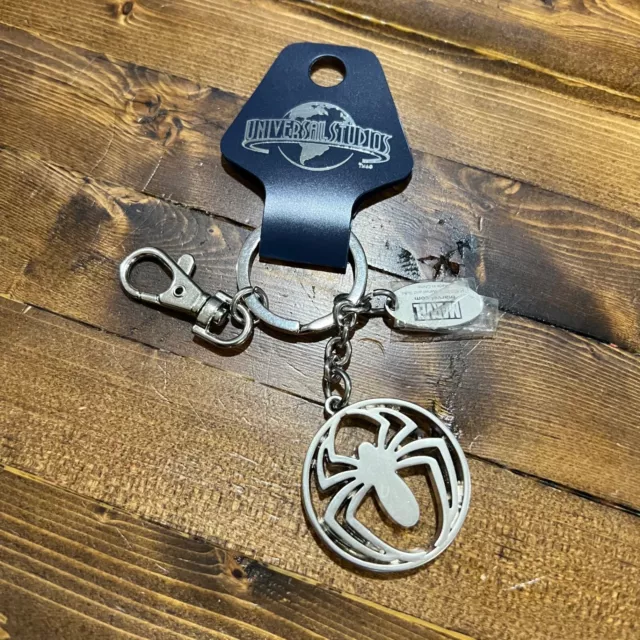 Universal Studios Marvel Spider-Man Key Chain Ring Amazing Metal