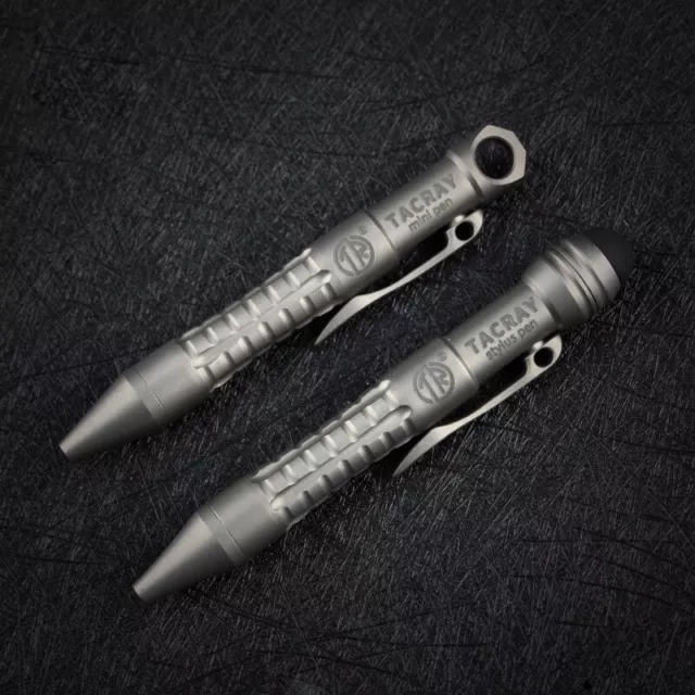 Heri Stamp+Stylus+Ball Pen 3 in 1 +2pcs Blue Ink Refills Option:Silver or  Black