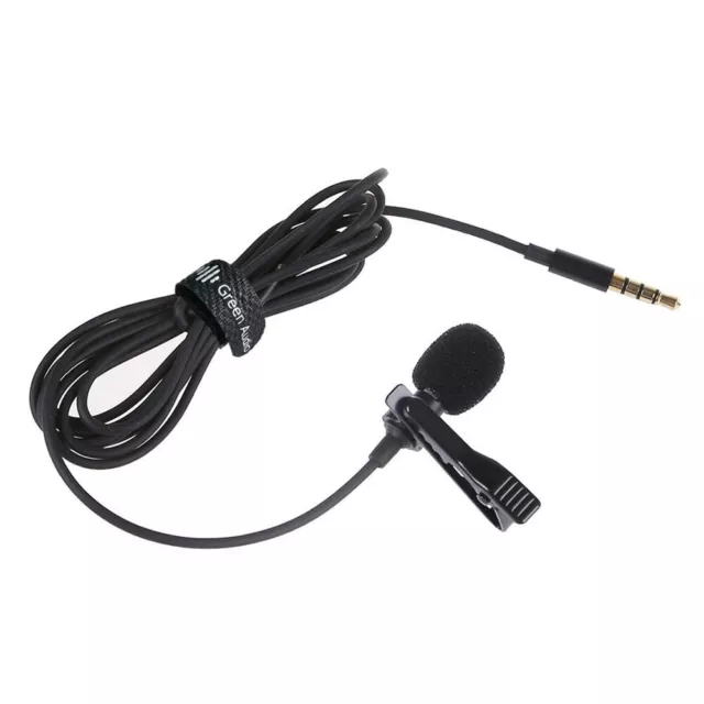 Microphone Lavalier de qualité diffusion 3 5 mm clipon omnidirectionnel