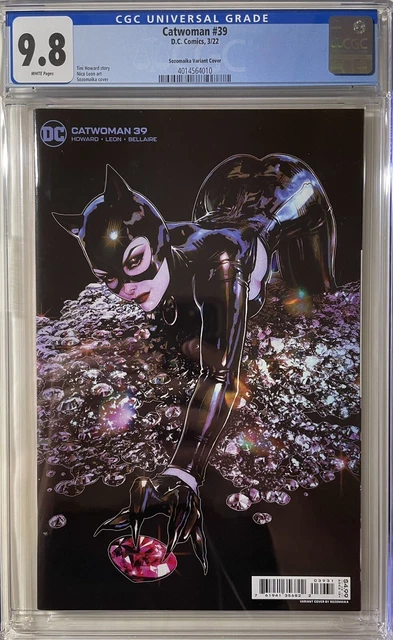Catwoman #39 - CGC 9.8 - Sozomaika 1:25 Variant - Incentive HTF RATIO RARE