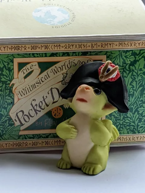 Pocket Dragons - Napoleon Bonapocket Figurine. Boxed.