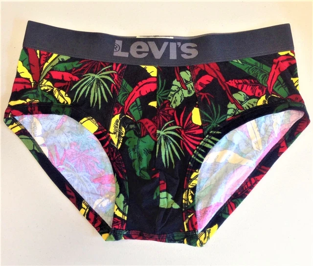 Vintage circa 2014 LEVI’S Men’s Brief Tropical Print MEDIUM LS-310