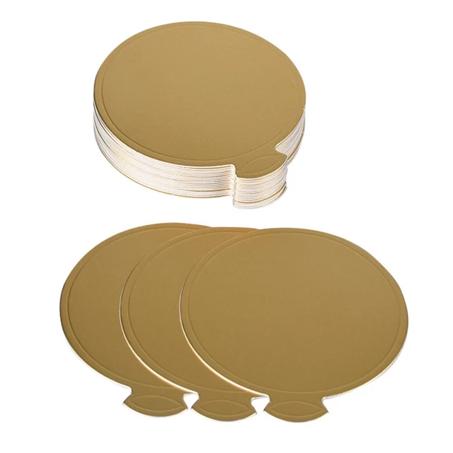 200 pz Round Cake Board Circle cartone base torta rotondo vassoio per nascita