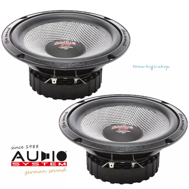 Audio System 280 Watt Kicker AS165 EVO 16,5cm Auto Lautsprecher Set Boxen 165mm