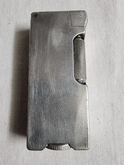 Vintage Aluminum Block Lighter Unbranded. RARE
