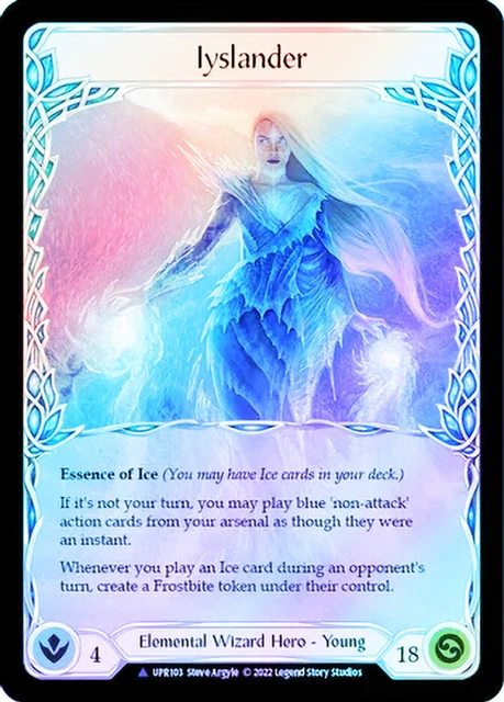FAB COLD FOIL Iyslander (Marvel)  – Uprising Card # 103